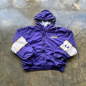 Vintage 90s LSU Tigers Reversible Jacket